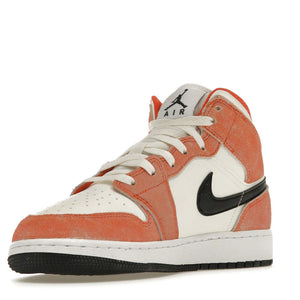 Nike Air Jordan 1 Mid 'Orange Suede'