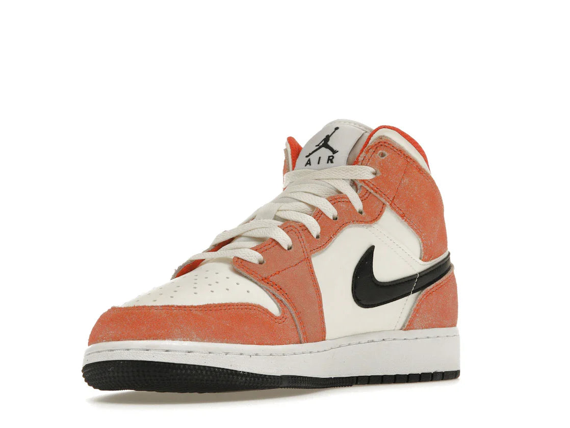 Nike Air Jordan 1 Mid 'Orange Suede'