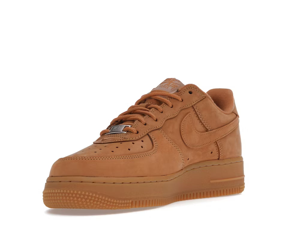 Nike Air Force 1 Low Supreme Box Logo Wheat Flax