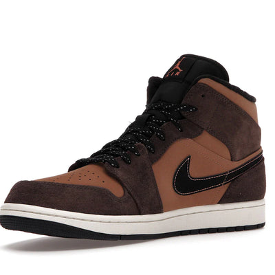Nike Air Jordan 1 Mid 'Dark Chocolate/Earth'