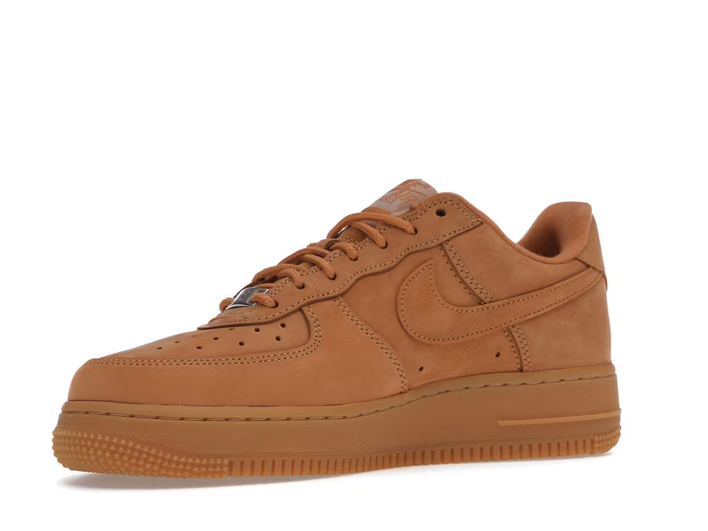 Nike Air Force 1 Low Supreme Box Logo Wheat Flax