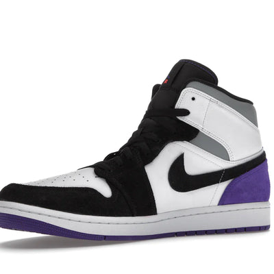 Nike Air Jordan 1 Mid 'Varsity Purple'