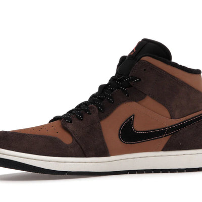 Nike Air Jordan 1 Mid 'Dark Chocolate/Earth'