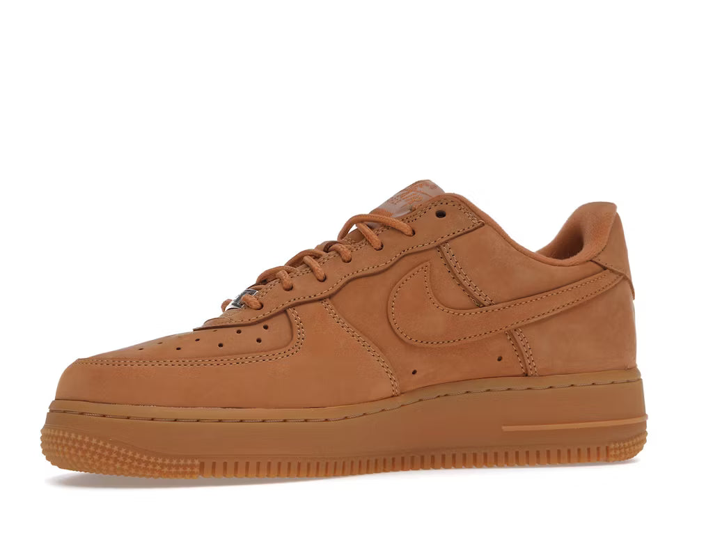 Nike Air Force 1 Low Supreme Box Logo Wheat Flax