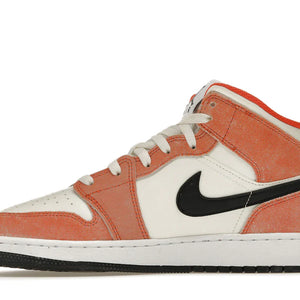 Nike Air Jordan 1 Mid 'Orange Suede'