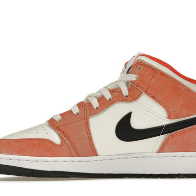 Nike Air Jordan 1 Mid 'Orange Suede'