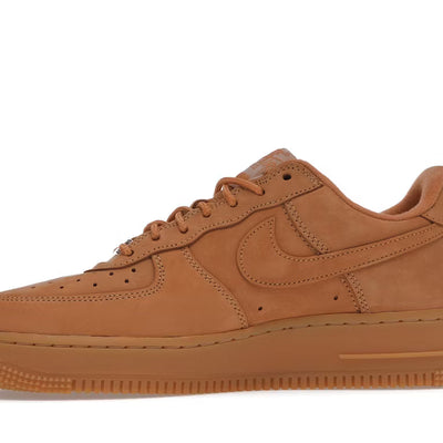 Nike Air Force 1 Low Supreme Box Logo Wheat Flax