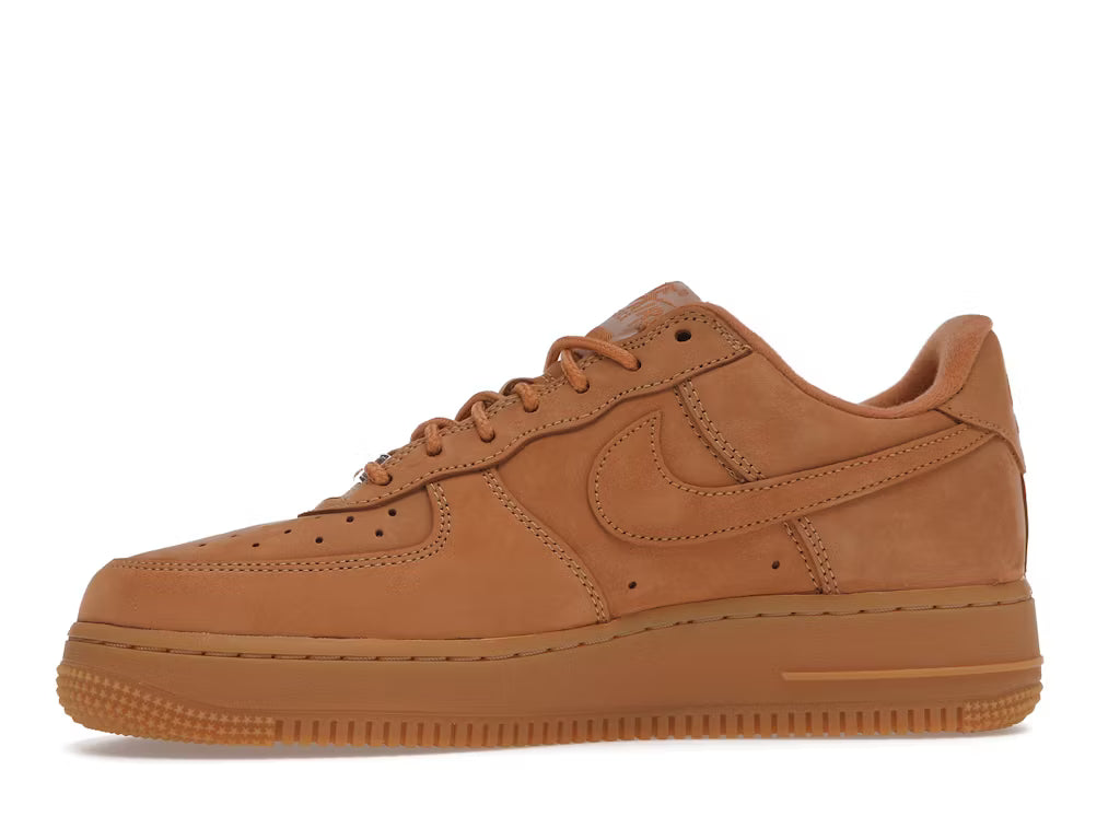 Nike Air Force 1 Low Supreme Box Logo Wheat Flax