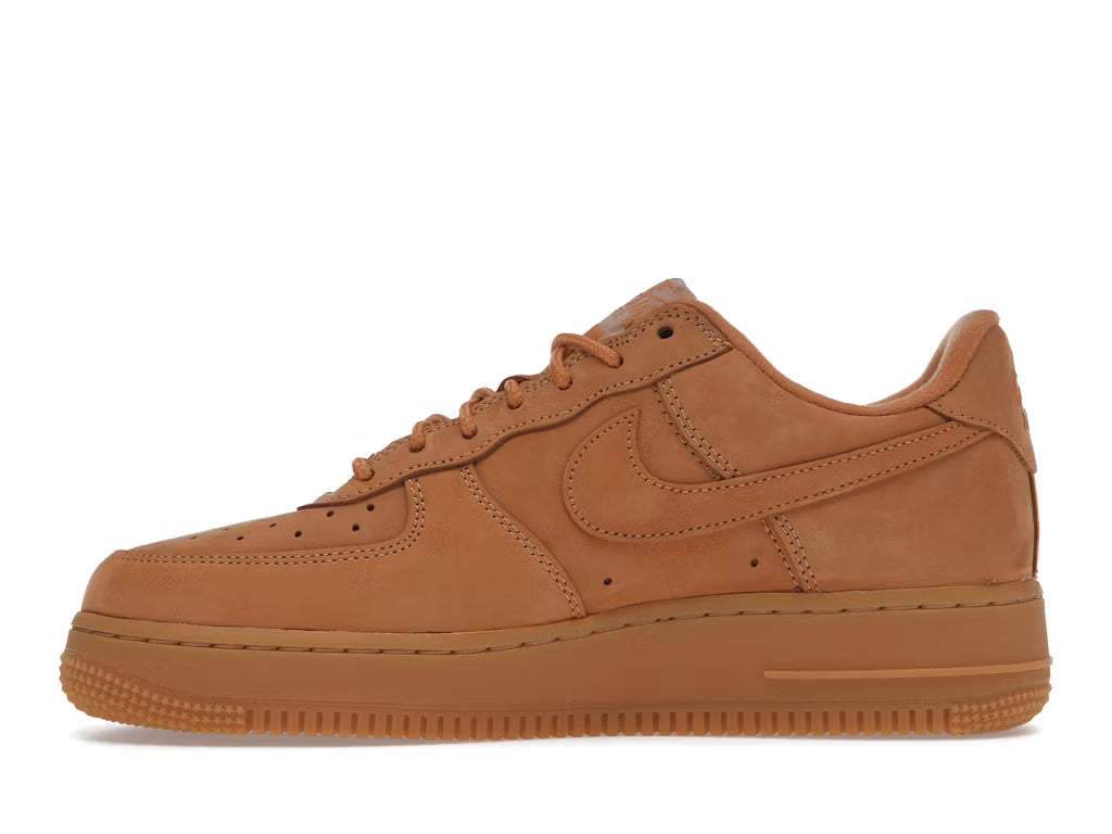 Nike Air Force 1 Low Supreme Box Logo Wheat Flax