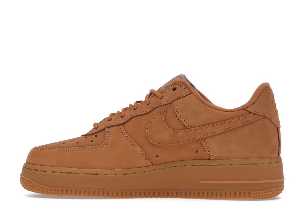 Nike Air Force 1 Low Supreme Box Logo Wheat Flax