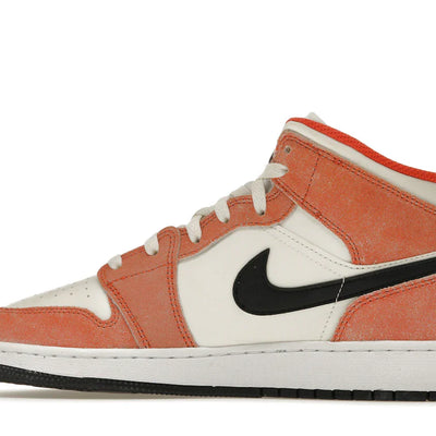 Nike Air Jordan 1 Mid 'Orange Suede'