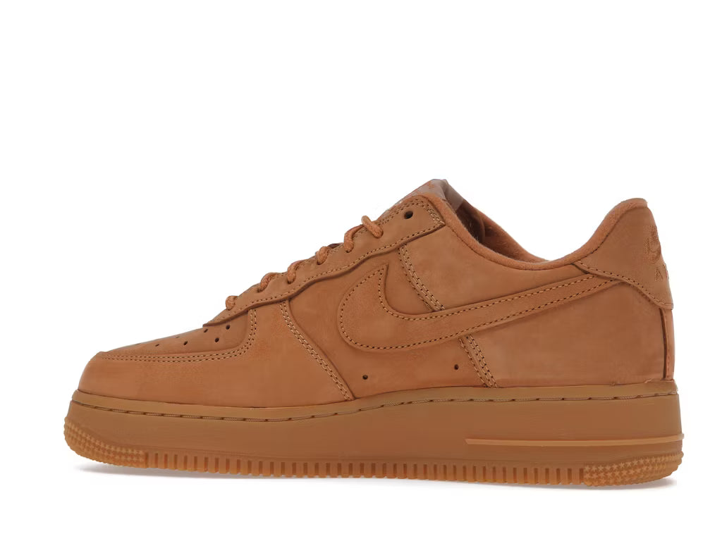 Nike Air Force 1 Low Supreme Box Logo Wheat Flax