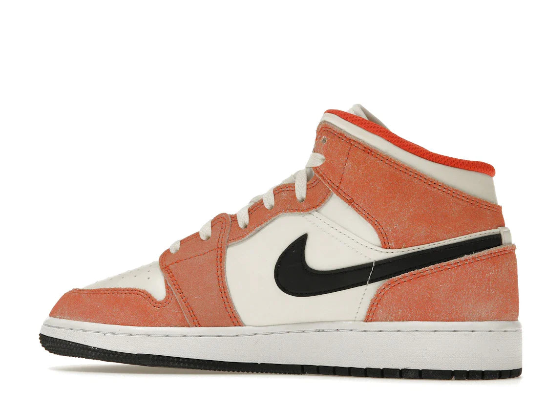 Nike Air Jordan 1 Mid 'Orange Suede'