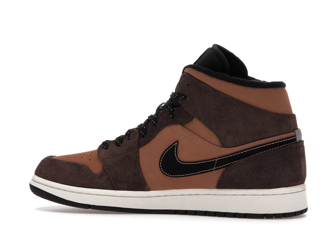 Nike Air Jordan 1 Mid 'Dark Chocolate/Earth'