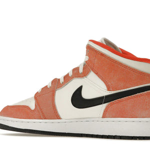 Nike Air Jordan 1 Mid 'Orange Suede'