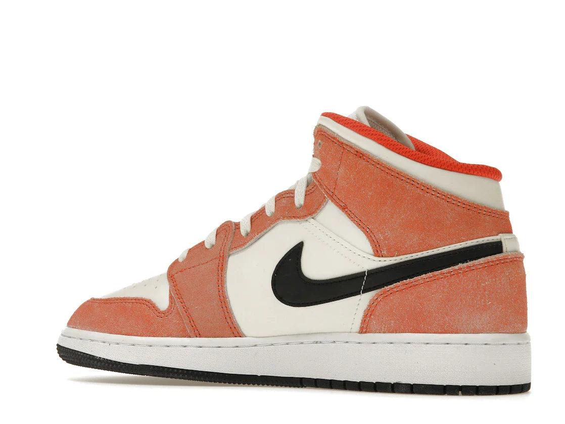 Nike Air Jordan 1 Mid 'Orange Suede'