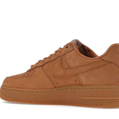 Nike Air Force 1 Low Supreme Box Logo Wheat Flax