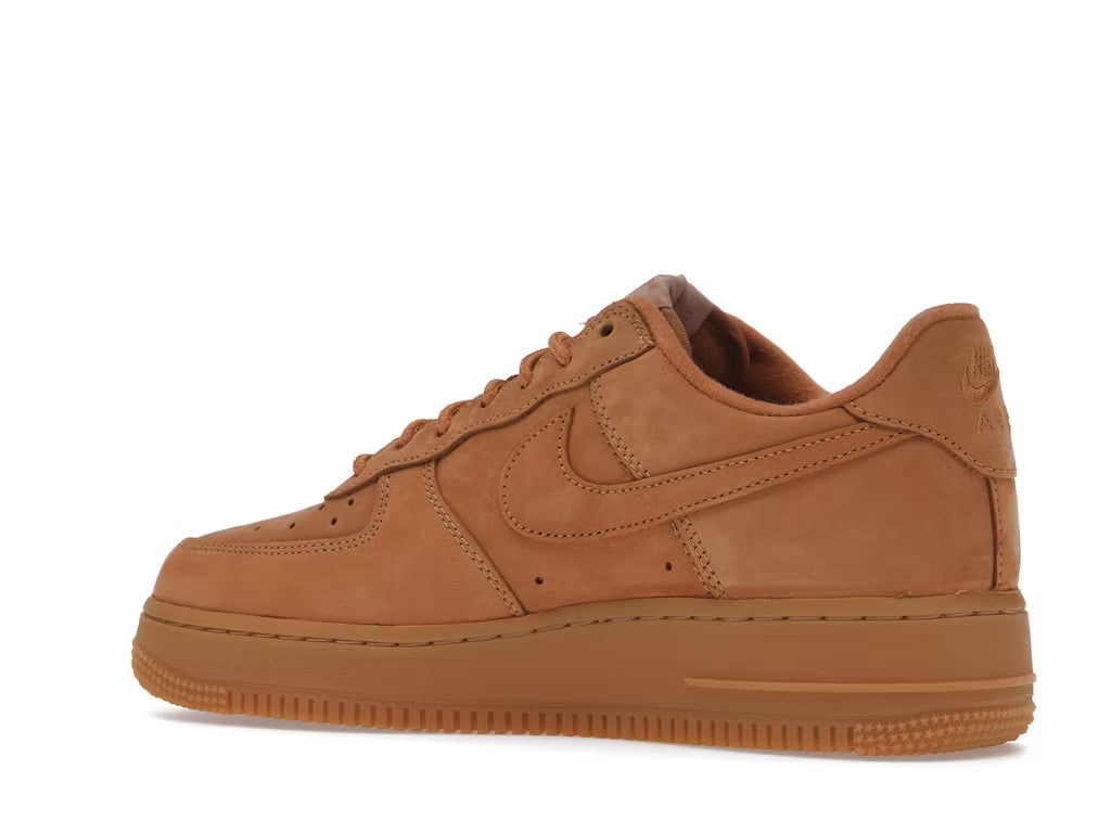 Nike Air Force 1 Low Supreme Box Logo Wheat Flax