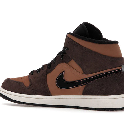 Nike Air Jordan 1 Mid 'Dark Chocolate/Earth'