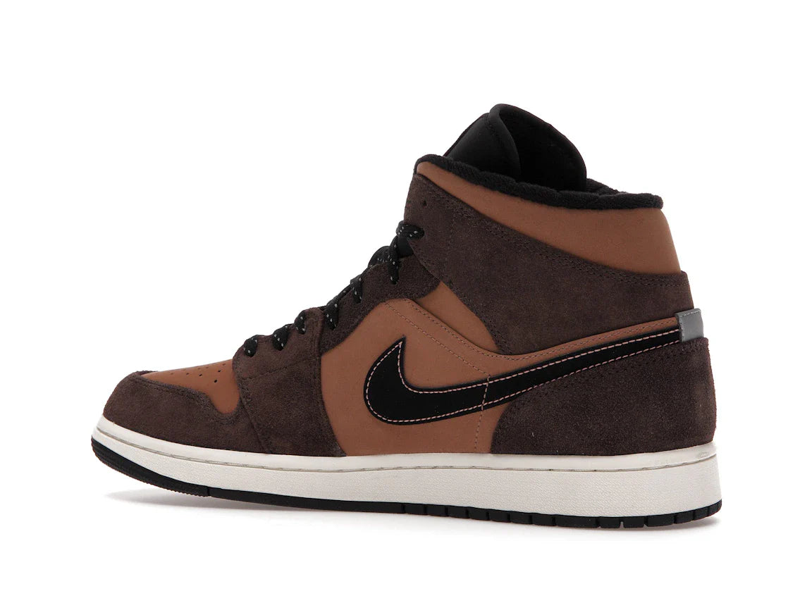 Nike Air Jordan 1 Mid 'Dark Chocolate/Earth'