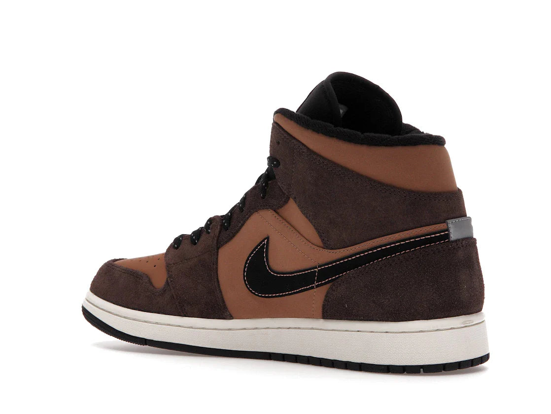 Nike Air Jordan 1 Mid 'Dark Chocolate/Earth'