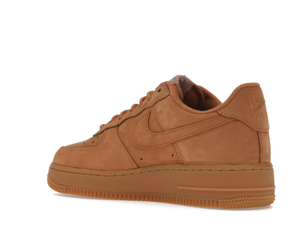 Nike Air Force 1 Low Supreme Box Logo Wheat Flax
