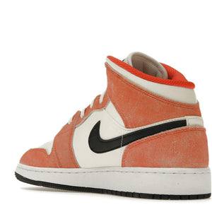 Nike Air Jordan 1 Mid 'Orange Suede'