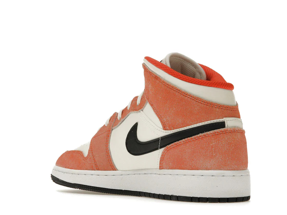 Nike Air Jordan 1 Mid 'Orange Suede'
