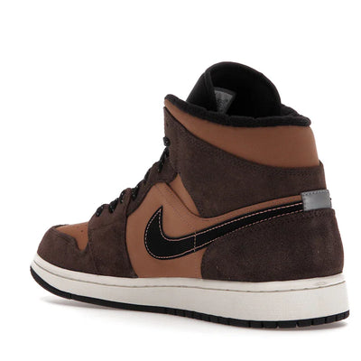 Nike Air Jordan 1 Mid 'Dark Chocolate/Earth'