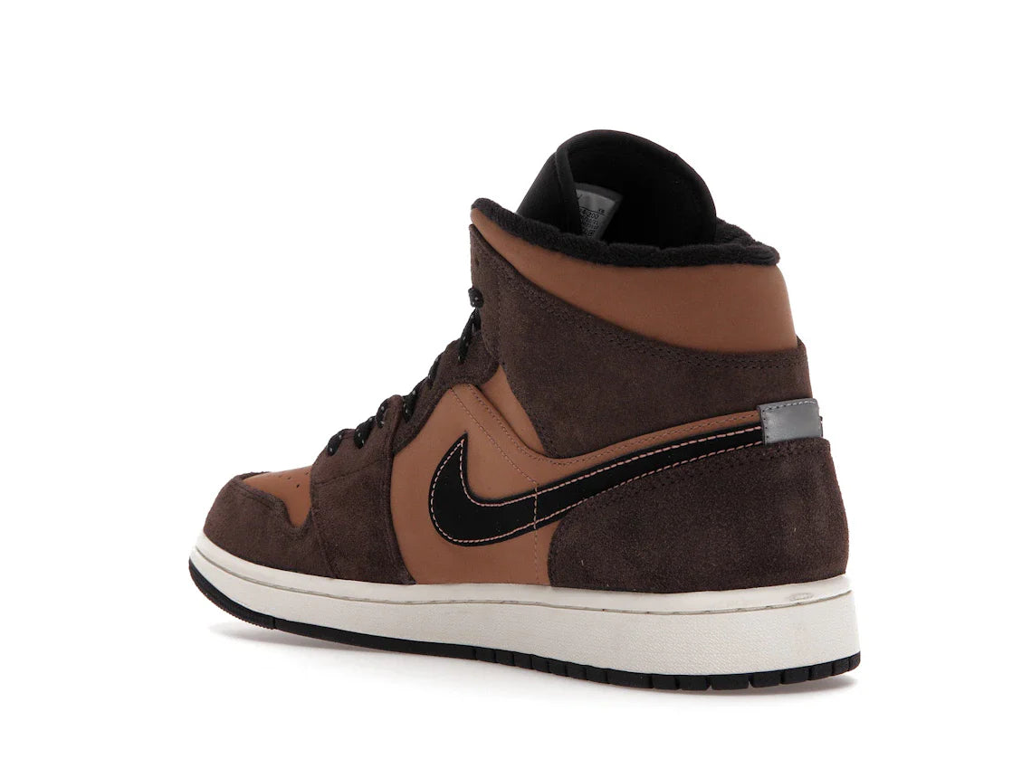 Nike Air Jordan 1 Mid 'Dark Chocolate/Earth'