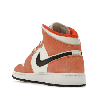 Nike Air Jordan 1 Mid 'Orange Suede'