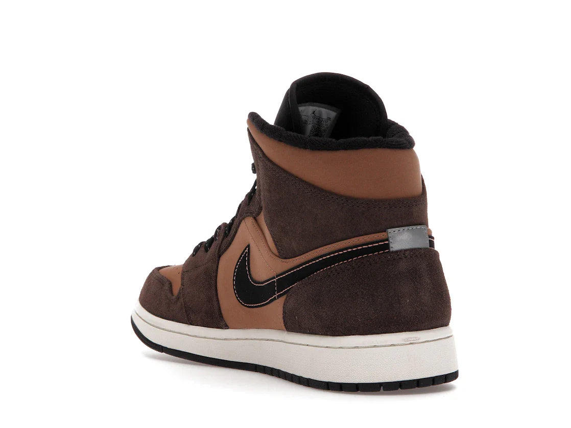 Nike Air Jordan 1 Mid 'Dark Chocolate/Earth'