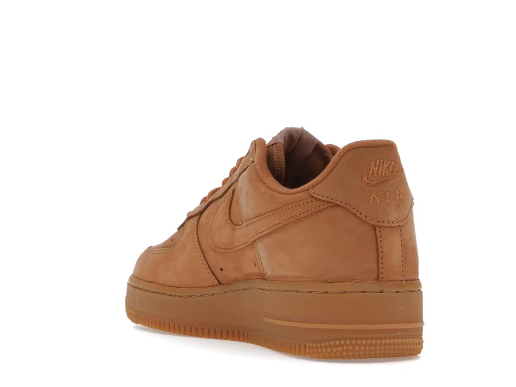 Nike Air Force 1 Low Supreme Box Logo Wheat Flax