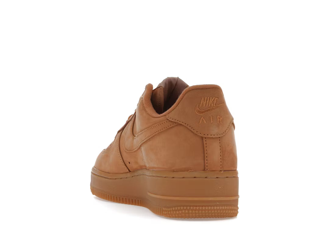 Nike Air Force 1 Low Supreme Box Logo Wheat Flax