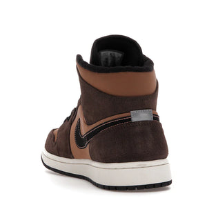 Nike Air Jordan 1 Mid 'Dark Chocolate/Earth'