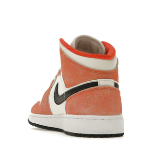 Nike Air Jordan 1 Mid 'Orange Suede'