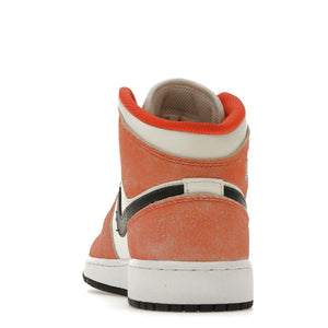 Nike Air Jordan 1 Mid 'Orange Suede'