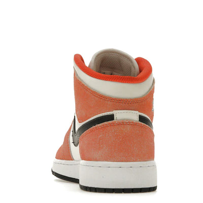 Nike Air Jordan 1 Mid 'Orange Suede'