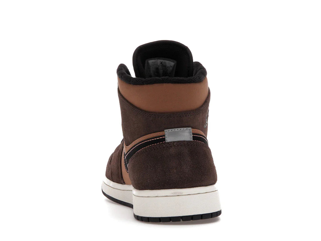 Nike Air Jordan 1 Mid 'Dark Chocolate/Earth'