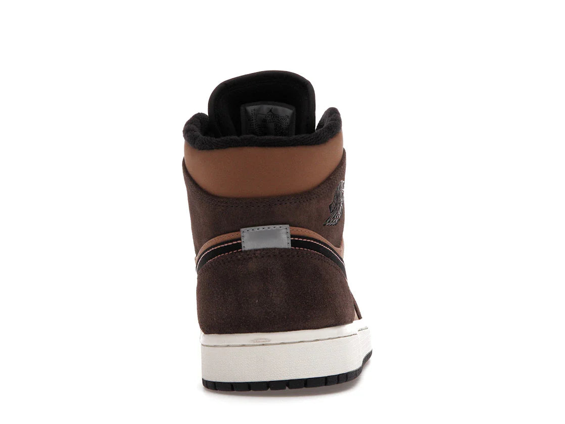 Nike Air Jordan 1 Mid 'Dark Chocolate/Earth'