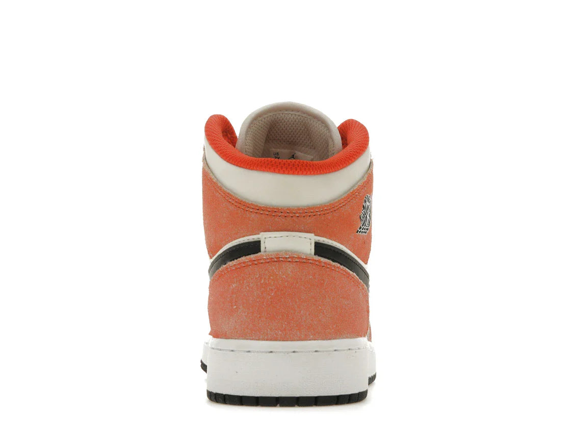 Nike Air Jordan 1 Mid 'Orange Suede'