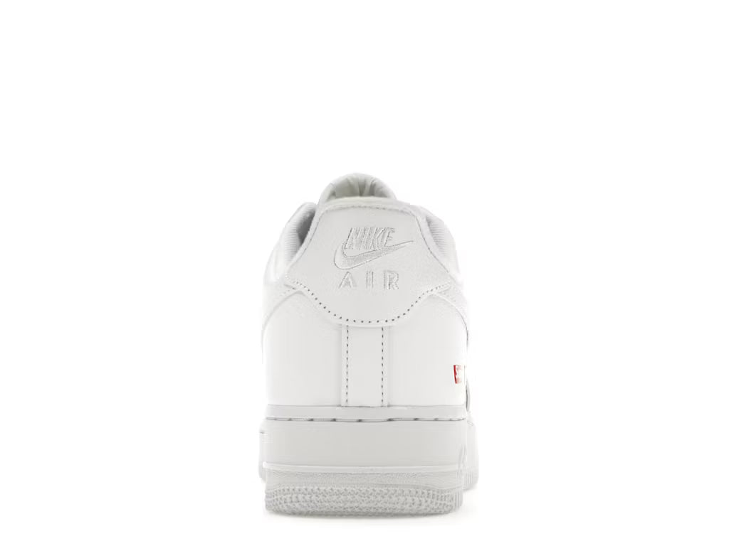 Nike Air Force 1 Low Supreme Box Logo White