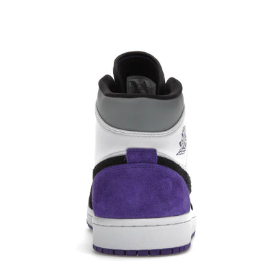 Nike Air Jordan 1 Mid 'Varsity Purple'