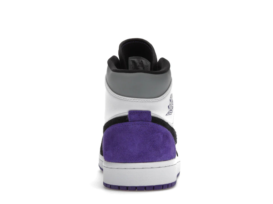 Nike Air Jordan 1 Mid 'Varsity Purple'