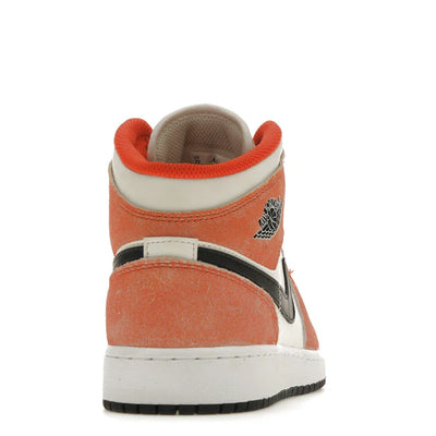 Nike Air Jordan 1 Mid 'Orange Suede'