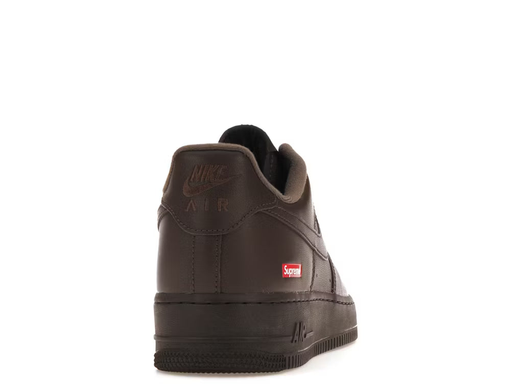Nike Air Force 1 Low Supreme Box Logo Baroque Brown