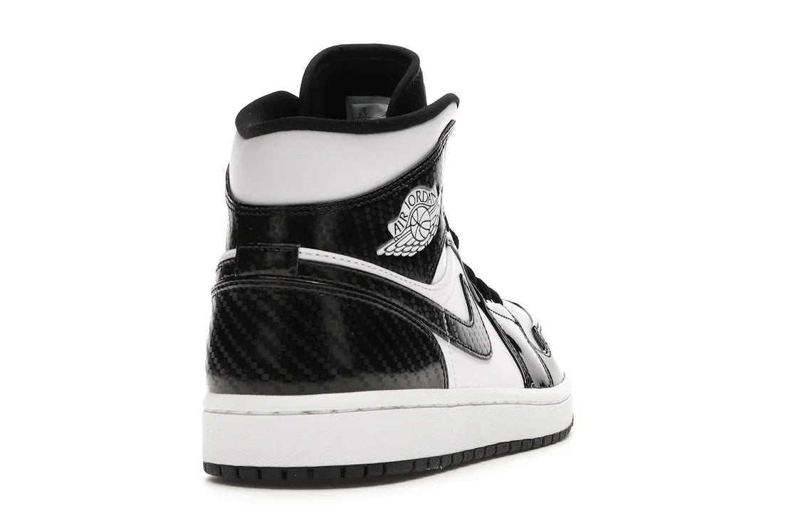 Nike Air Jordan 1 Mid 'Carbon Fibre'
