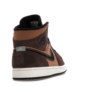 Nike Air Jordan 1 Mid 'Dark Chocolate/Earth'