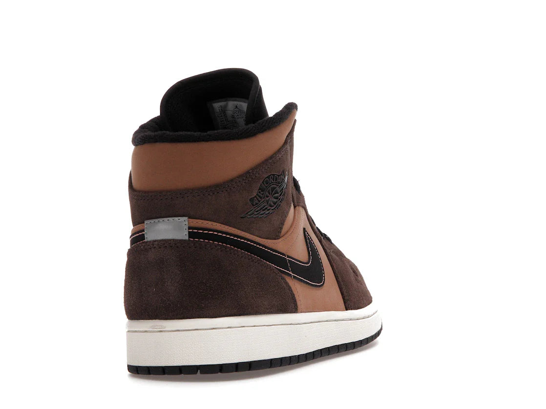 Nike Air Jordan 1 Mid 'Dark Chocolate/Earth'