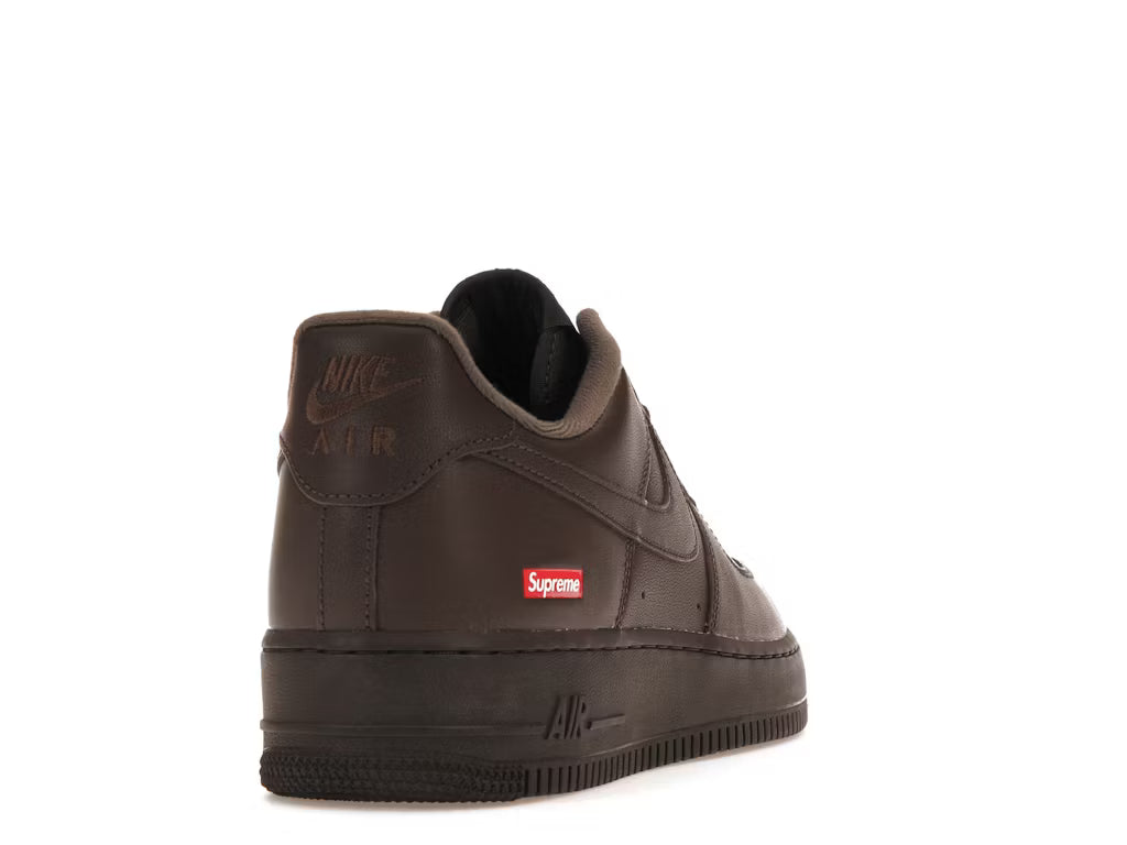 Nike Air Force 1 Low Supreme Box Logo Baroque Brown